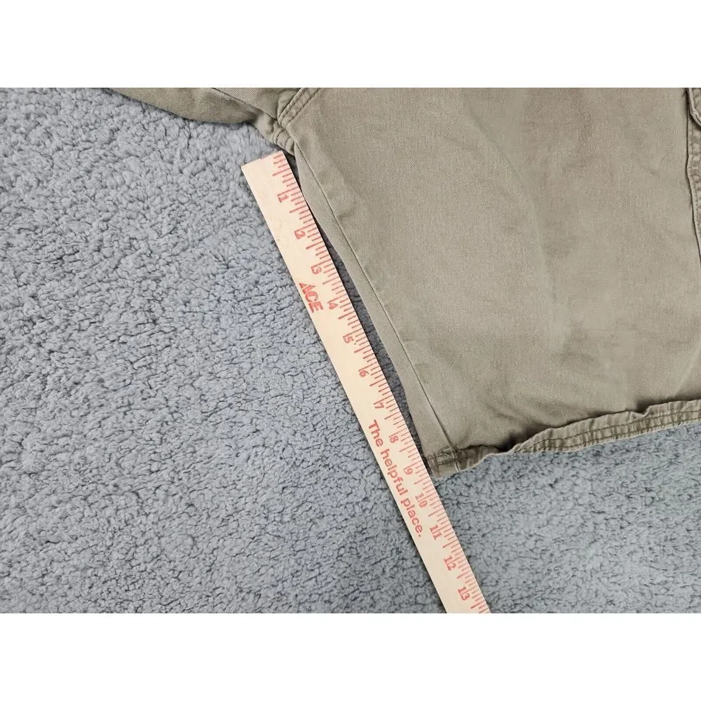 Wrangler Cargo Shorts Men's Size 44 Beige Flat Front‎ Outdoor Hiking Utility